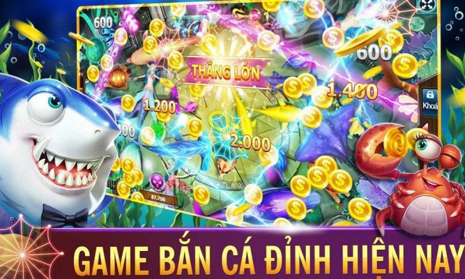 Bắn cá đổi thưởng – Bắn nhanh tay nhận ngay tiền thưởng khủng